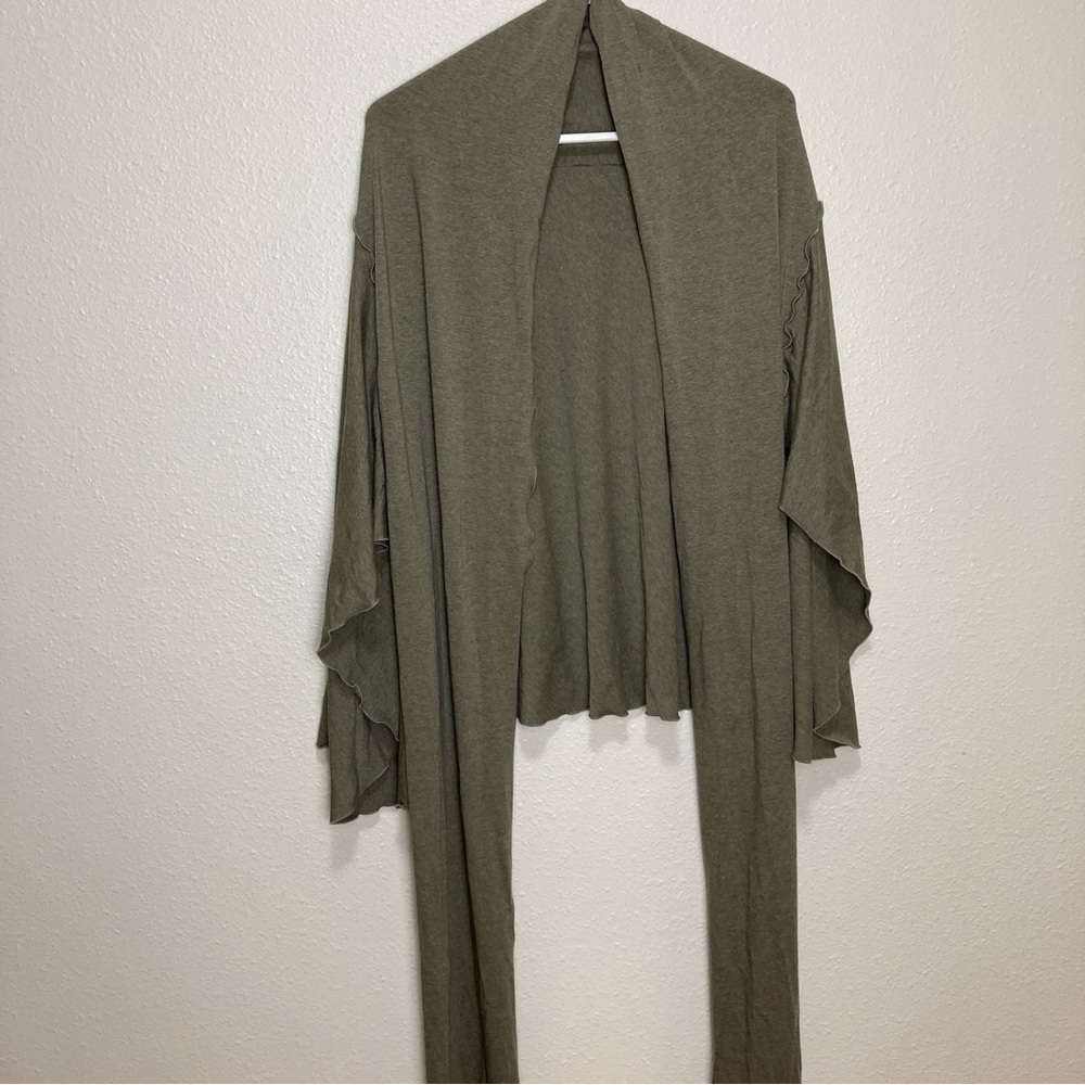 Angelrox Cape Wrap Womens One Size Green  Rayon Blend Fluttery Whimsigoth